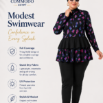 Sunset Bloom Ruffle Burkini